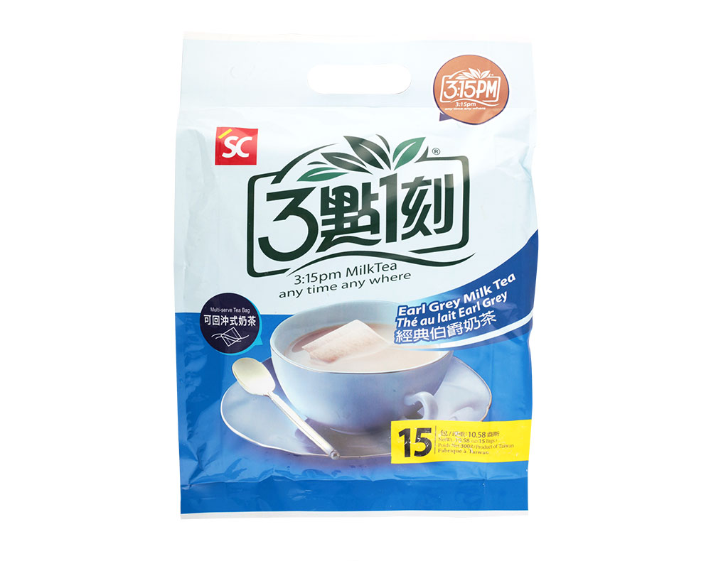 三點一刻 伯爵奶茶包裝   Shih Chen Milk Tea -Earl Grey(bag)