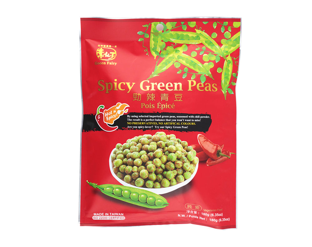素仙子 勁辣青豆   Spicy Green Peas