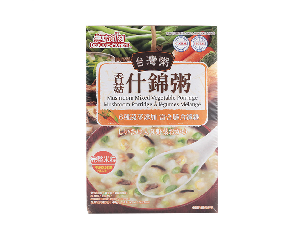興福 香菇什錦粥   Shing Foods Mushroom Mixed Vegetable Porridge