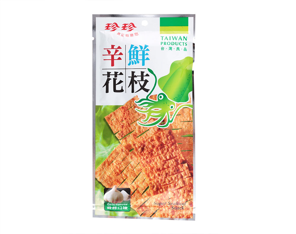 新和興 香蒜花枝   Cuttlefish Fish Snack (Garlic Flavour)