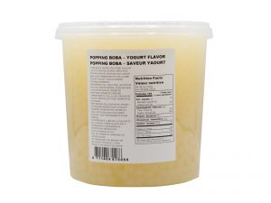 優格磨豆 (爆爆珠) Yogurt Popping Boba