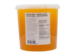 芒果磨豆 (爆爆珠) Mango Popping Boba