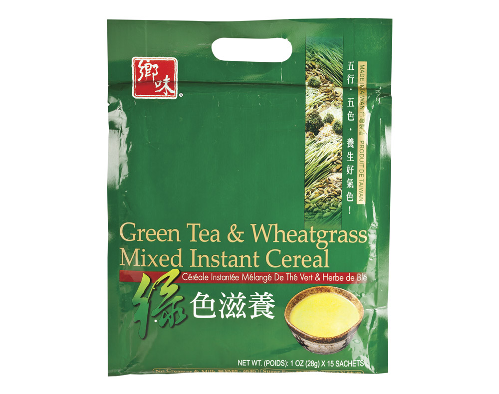 鄉味 綠色滋養   Green Tea & Wheatgrass Mixed Instant Cereal