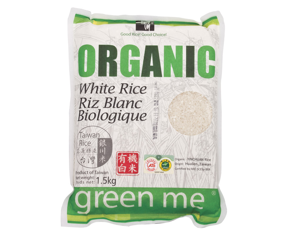 銀川有機白米   Organic White Rice