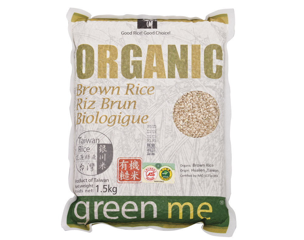 銀川有機糙米   Organic Brown Rice