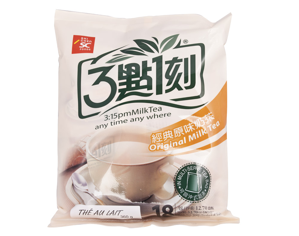 三點一刻 原味奶茶包裝   Shih Chen Milk Tea-Original (bag)