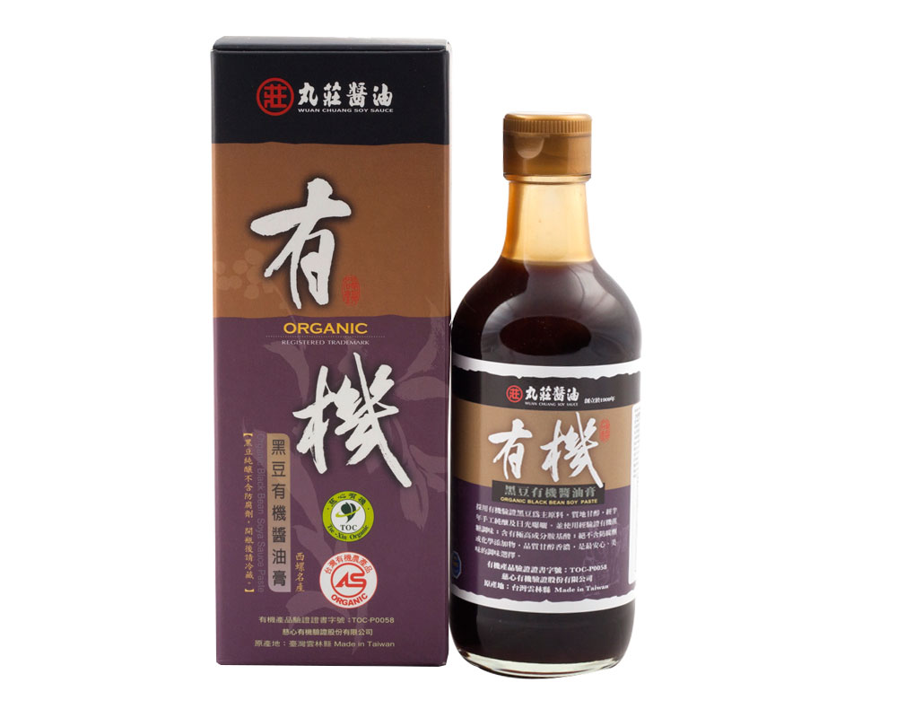 丸莊 黑豆有機醬油膏禮盒   Wuan Chuang Organic Black Bean Soy Paste