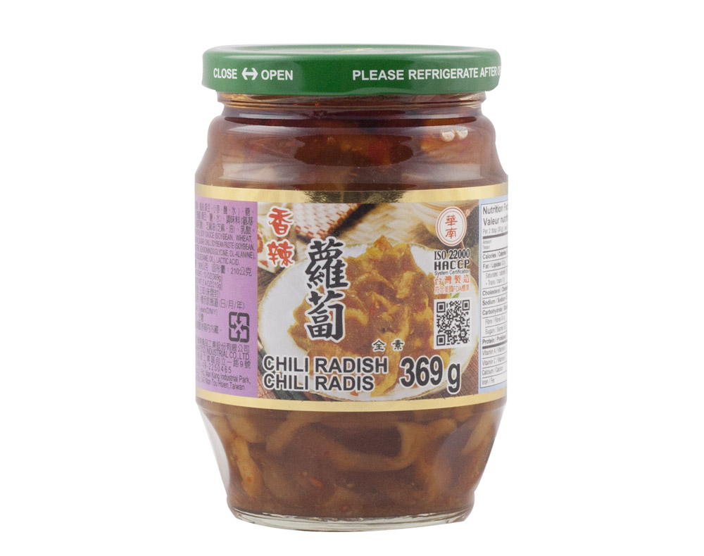 華南 香辣蘿蔔   Hwa Nan Chili Radish Strips In Soy Sauce