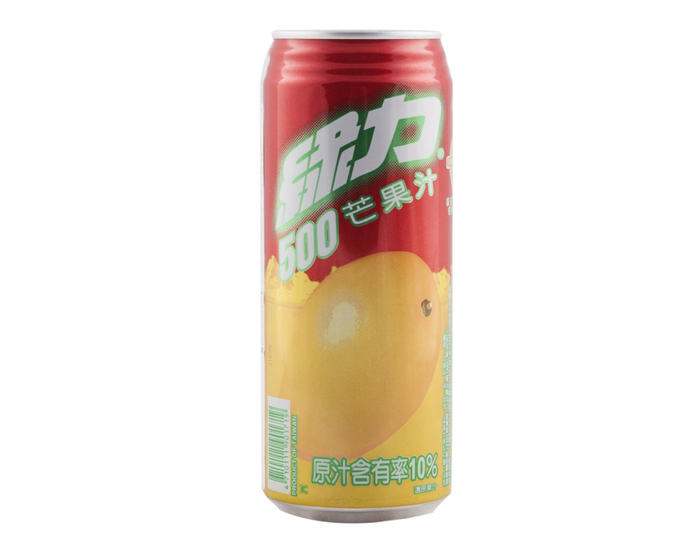 味丹 綠力芒果汁(鋁罐)   Vedan Green Power Mango Drink