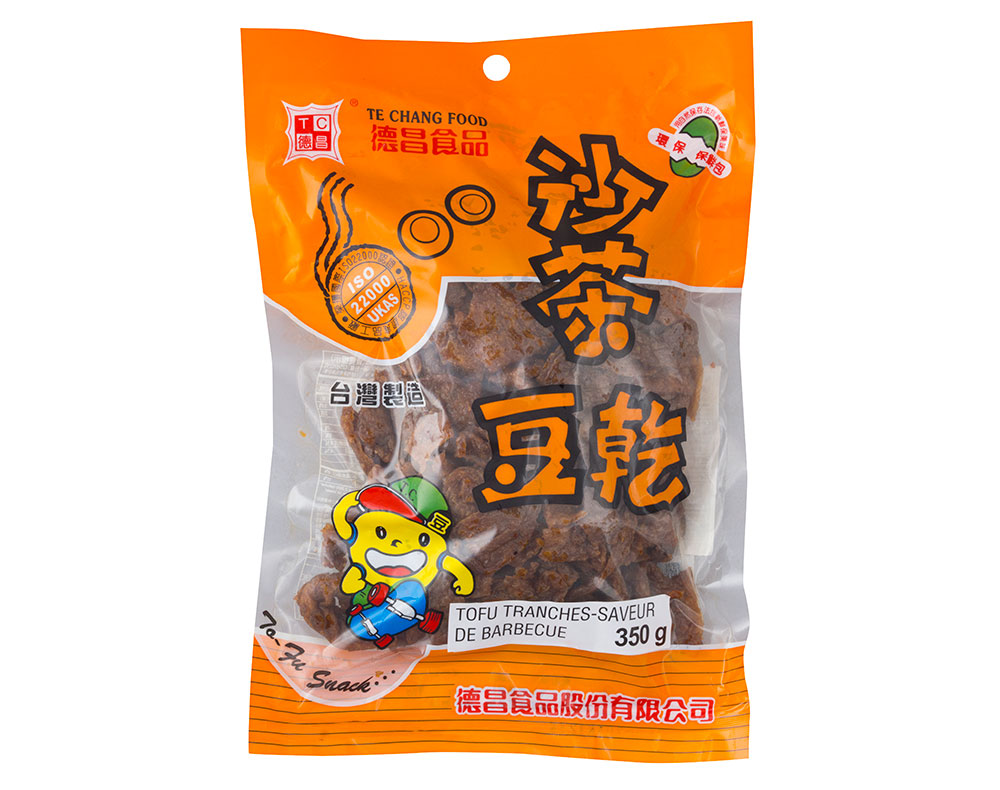德昌 沙茶豆乾Te Chang Bean Curd (Satay Flavour)