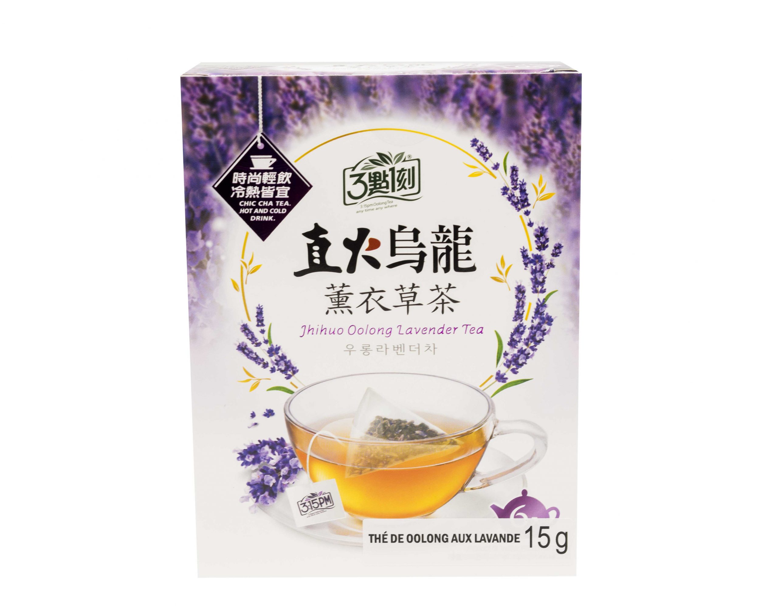 三點一刻 烏龍熏衣草茶   3:15PM Oolong Lavender Tea
