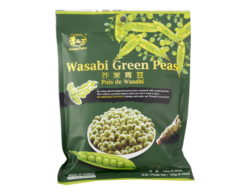 素仙子 芥末青豆   Wasami Green Peas