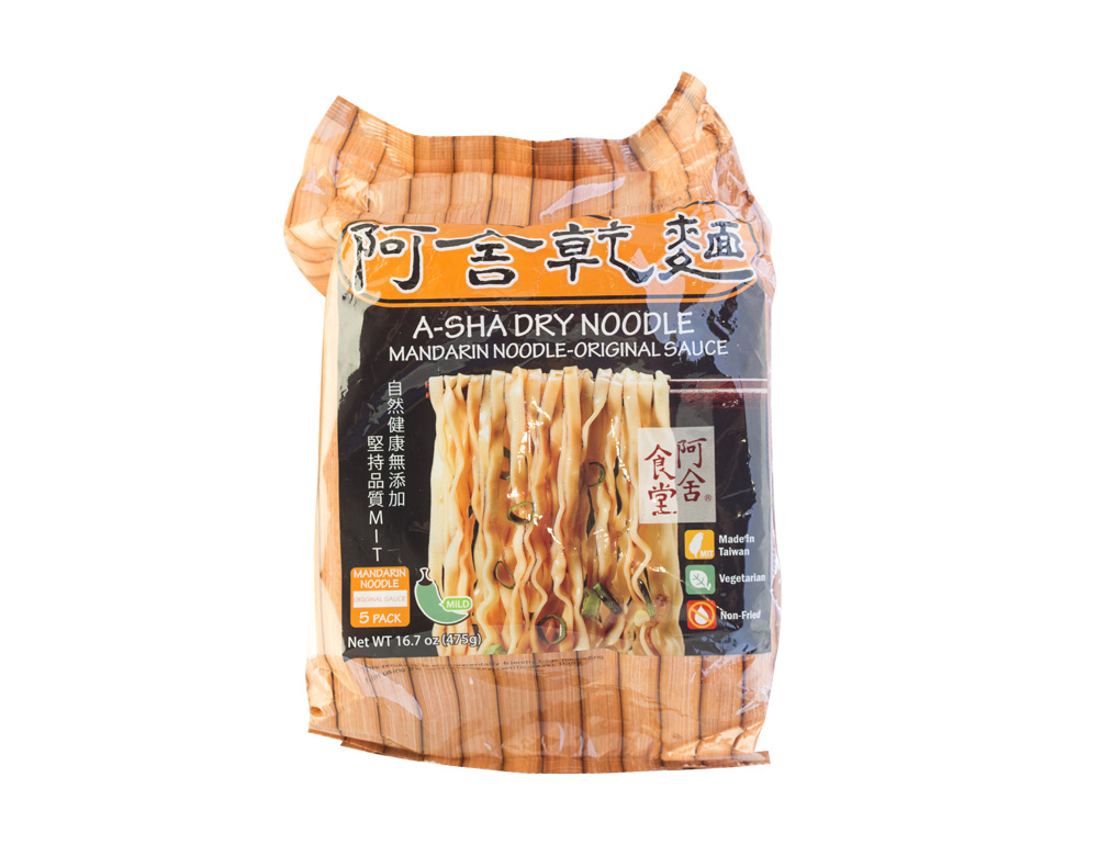 外省乾麵   A Sha Taiwan Noodle