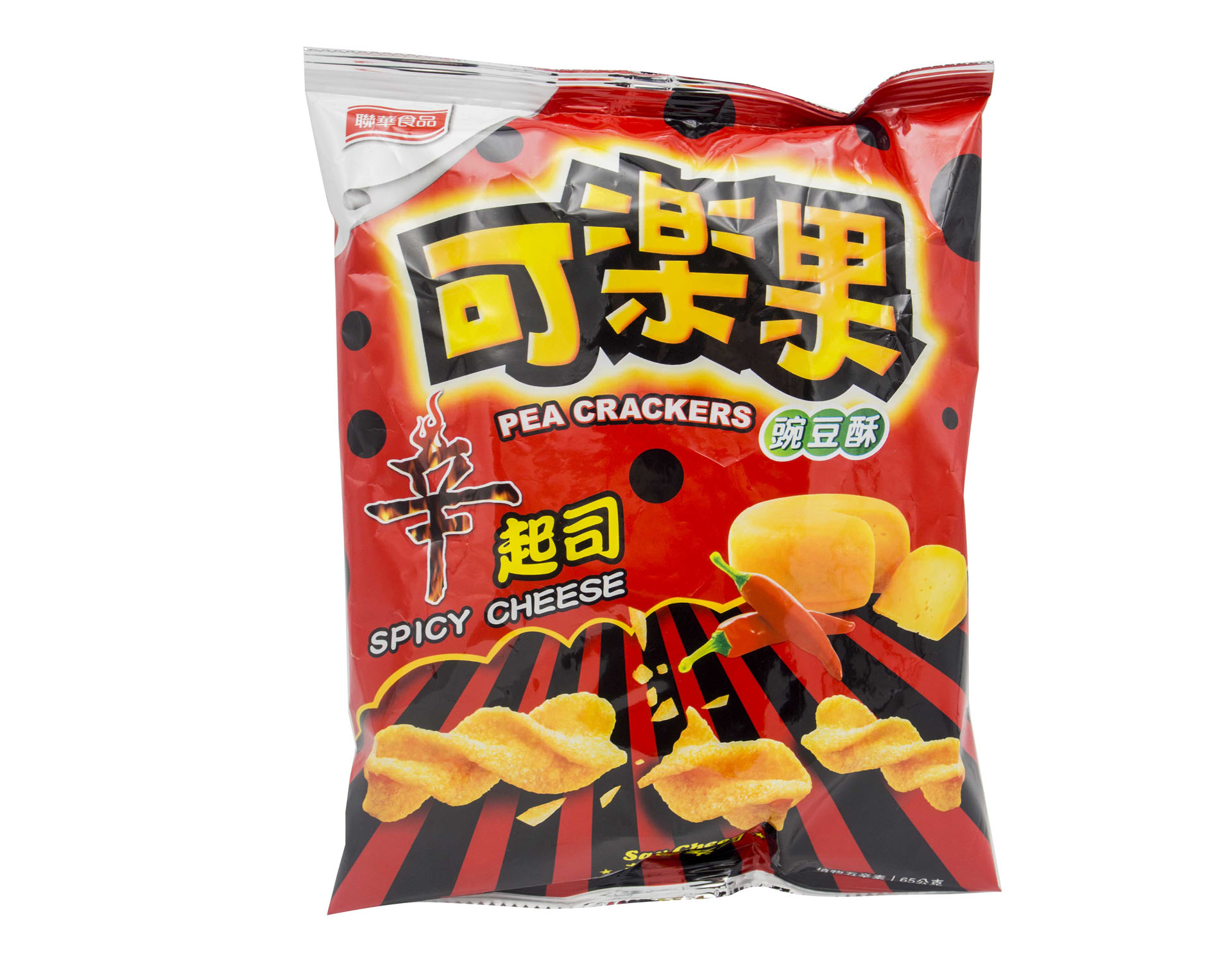 聯華 可樂果(辛起司) Lian Hwa Pea Crackers (Spicy Cheese)