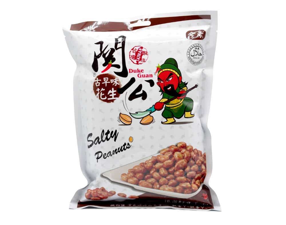 關公古早味花生(鹽味) Duke Guan Gourmet Peanuts with Granulated Sea Salt