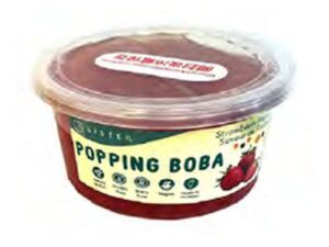 TW Strawberry Popping Boba