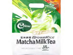 CJL Matcha Milk Tea - Brown Rice