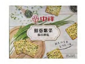 CH Scallion Laver Soda Cracker