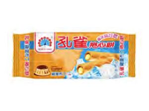 Kuai Kuai Peacock Custard Wafer Roll