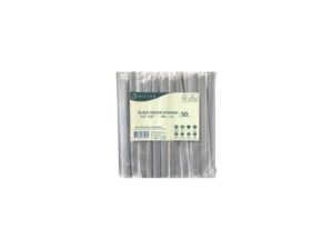 Sister Paper Straw - Black 12mm x 210mm